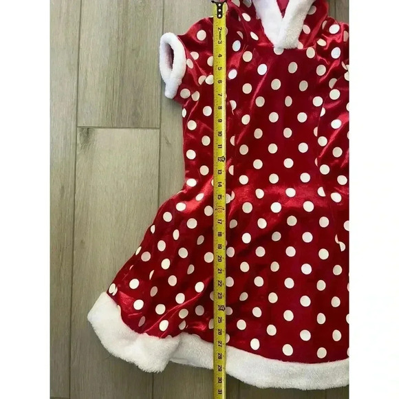Disney Minnie Mouse Holiday Dress Girls‎ Size XL (11/12) - Picture 7 of 7